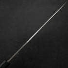Yanagiba Silver Steel #3 Kasumi Dark Blue Urushi Handle 240mm (9.4”)-[Musashi]-[Japanese-Kitchen-Knives]