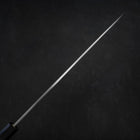 Yanagiba Silver Steel #3 Kasumi Dark Blue Urushi Handle 260mm-[Musashi]-[Japanese-Kitchen-Knives]