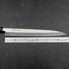 Yanagiba Silver Steel #3 Kasumi Walnut Handle 300mm (11.8”)-[Musashi]-[Japanese-Kitchen-Knives]