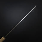 Yanagiba Silver Steel #3 Kasumi White Urushi Handle 260mm-[Musashi]-[Japanese-Kitchen-Knives]