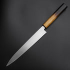 Yanagiba Silver Steel #3 Kasumi Yaki Urushi Handle 205mm (8.1”)-[Musashi]-[Japanese-Kitchen-Knives]