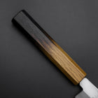Yanagiba Silver Steel #3 Kasumi Yaki Urushi Handle 205mm (8.1”)-[Musashi]-[Japanese-Kitchen-Knives]
