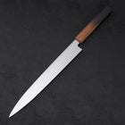 Yanagiba Silver Steel #3 Kasumi Yaki Urushi Handle 260mm-[Musashi]-[Japanese-Kitchen-Knives]