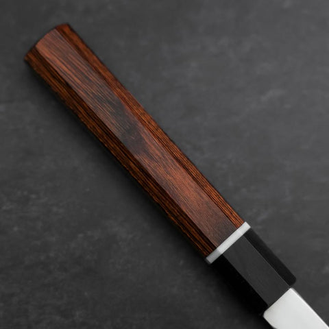 Yanagiba VG-10 Damascus Cherry Handle 270mm with Sheath (10.6”)-[Musashi]-[Japanese-Kitchen-Knives]