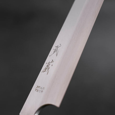 Yanagiba VG-10 Kasumi Buffalo Ebony Handle 300mm (11.8”)-[Musashi]-[Japanese-Kitchen-Knives]