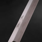 Yanagiba VG-10 Mirror Buffalo Ebony Handle 300mm (11.8”)-[Musashi]-[Japanese-Kitchen-Knives]