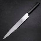 Yanagiba VG-10 Mirror Kasumi Shitan Ebony Handle 270mm (10.6”)-[Musashi]-[Japanese-Kitchen-Knives]