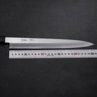 Yanagiba VG-10 Mirror Kasumi Shitan Ebony Handle 270mm (10.6”)-[Musashi]-[Japanese-Kitchen-Knives]
