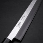 Yanagiba VG-10 Mirror Kasumi Shitan Ebony Handle 300mm (11.8”)-[Musashi]-[Japanese-Kitchen-Knives]