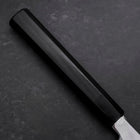 Yanagiba VG-10 Mirror Kasumi Shitan Ebony Handle 300mm (11.8”)-[Musashi]-[Japanese-Kitchen-Knives]