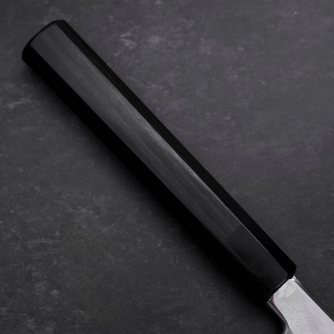 Yanagiba VG-10 Mirror Kasumi Shitan Ebony Handle 300mm (11.8”)-[Musashi]-[Japanese-Kitchen-Knives]