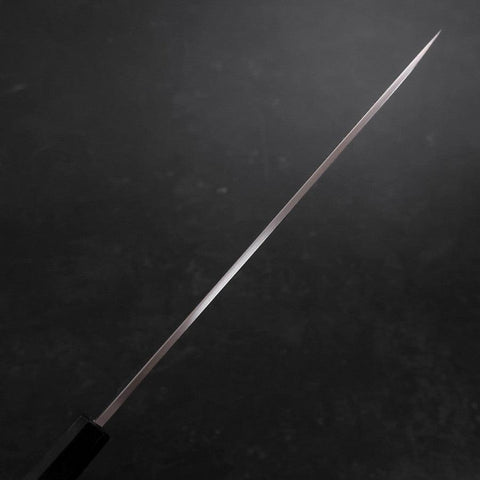 Yanagiba VG-10 Polished Buffalo Ebony Handle 270mm (10.6”)-[Musashi]-[Japanese-Kitchen-Knives]