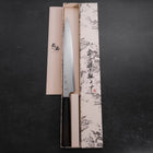 Yanagiba VG-10 Polished Buffalo Ebony Handle 270mm (10.6”)-[Musashi]-[Japanese-Kitchen-Knives]