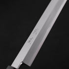 Yanagiba White Steel #2 Kasumi Buffalo Walnut Handle 270mm (10.6”)-[Musashi]-[Japanese-Kitchen-Knives]
