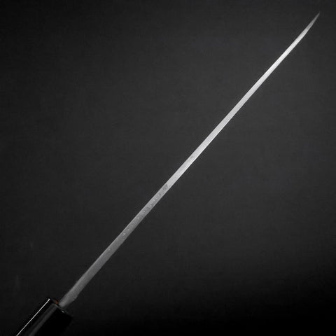 Yanagiba White Steel #2 Kasumi Cherry Handle 200mm (7.9”)-[Musashi]-[Japanese-Kitchen-Knives]