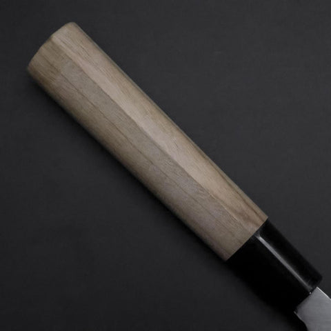 Yanagiba White Steel #2 Kasumi Cherry Handle 200mm (7.9”)-[Musashi]-[Japanese-Kitchen-Knives]
