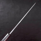 Yanagiba White Steel #2 Kasumi Chokin Sakura-Fuji Buffalo Ebony Handle 210mm (8.3”)-[Musashi]-[Japanese-Kitchen-Knives]