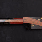 Yanagiba White Steel #2 Black Mirror Moon-Fuji Water Honyaki Urushi Handle With Urushi Sheath 330mm-[Musashi]-[Japanese-Kitchen-Knives]