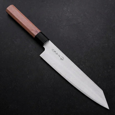 作(ZAKU) Series Kiritsuke VG-10 Polished Cherry Handle 210mm (8.3”)-[Musashi]-[Japanese-Kitchen-Knives]