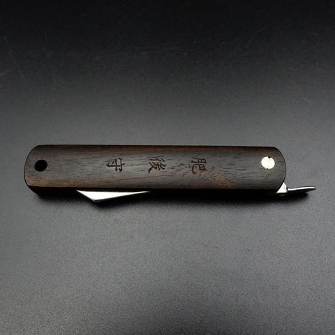 Higonokami VG-10 100mm Ebony (3.9”)-[Musashi]-[Japanese-Kitchen-Knives]
