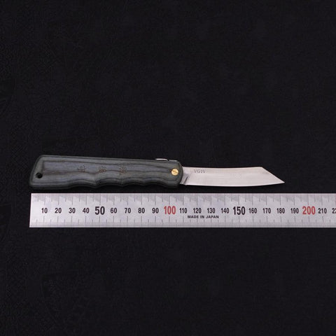 Higonokami VG-10 110mm Woody Sky (4.3”)-[Musashi]-[Japanese-Kitchen-Knives]
