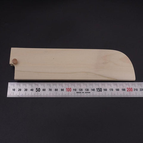Magnolia Saya Sheath for Kama Usuba(Kansai) with Wood Pin 165mm/180mm (7”) (6.5”)-[Musashi]-[Japanese-Kitchen-Knives]